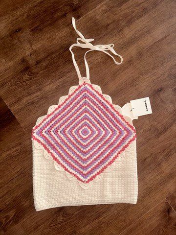 Sandro Top: New Sandro crochet top - Size 3 – Usato da St-Sulpice VD venduto da juhdu