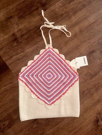 New Sandro crochet top - Size 3