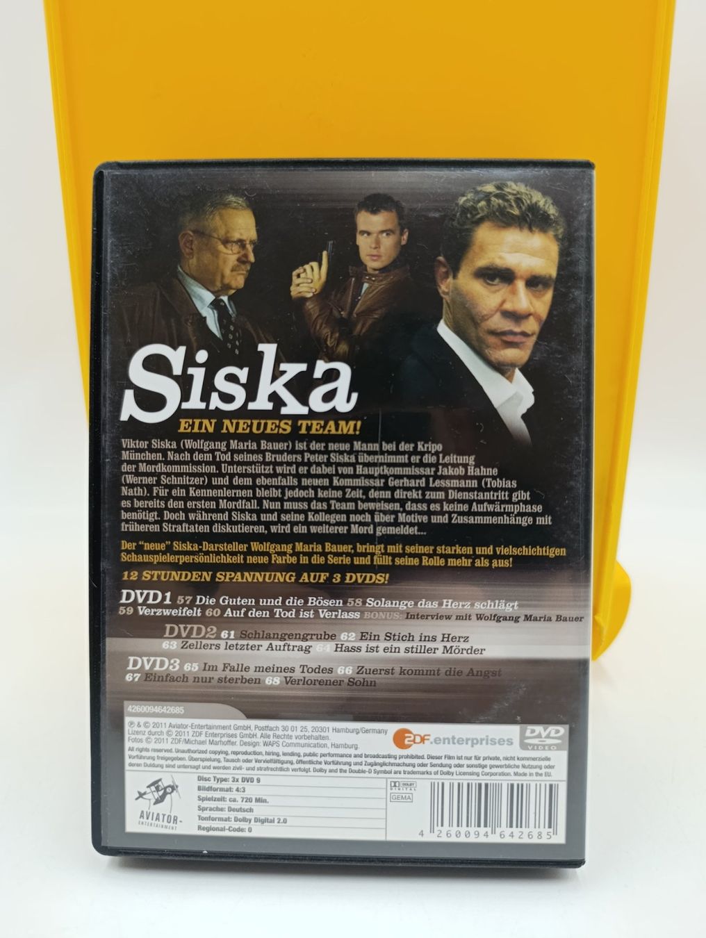 Tutti i DVDs: Siska DVD Box -Folge 57-68 - 3 DVDs – Usato da Wil SG venduto da Donaldus 2