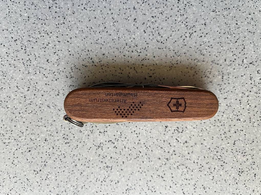 Coltelli tascabile: Sackmesser mit Holz – Nuovo (secondo la descrizione) da Rotkreuz venduto da Vauban