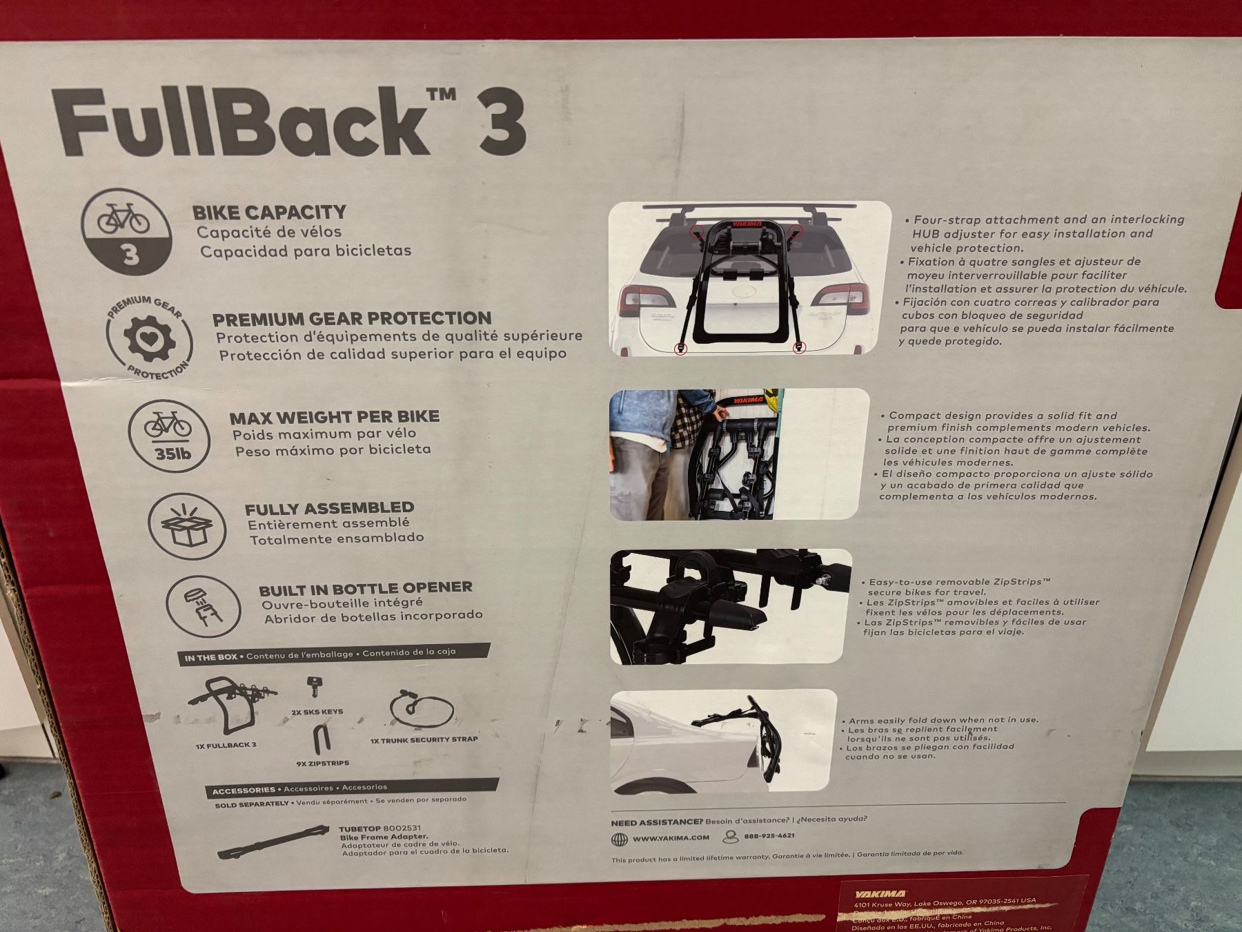 Travi: Yakima Full Back Rack 3 – Usato da Zumikon venduto da dde_27lc 4