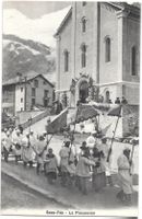 Saas-Fee La procession