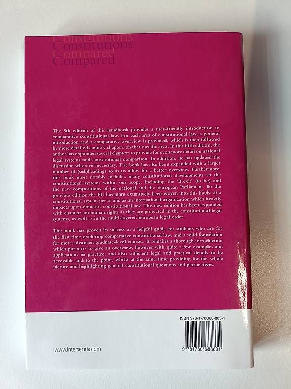 Libri: Constitution Compared (5th edition) inkl. Law Documents – Usato da Däniken SO venduto da nico199511 1