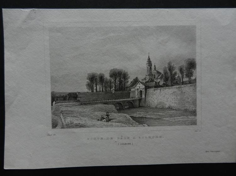 Gravures: Solothurn Basler Tor – D'occasion à Risch par Rischli15
