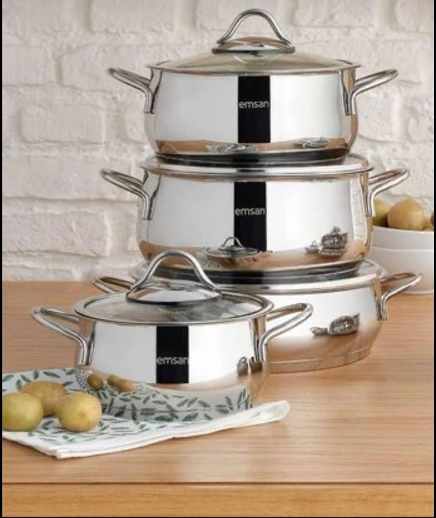 Achat KARL HAUSMANN Lot De 3 Casseroles Induction Inox - Avec