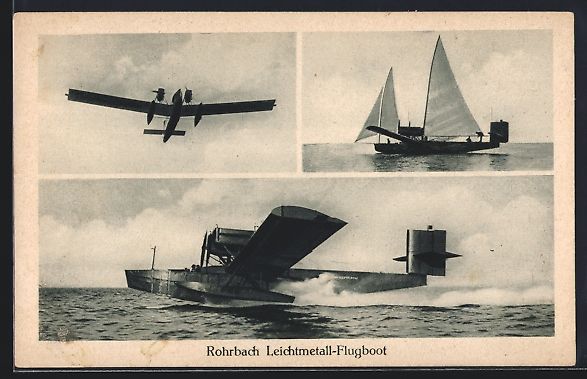 Photos & posters: Rohrbach Leichtmetall-Flugboot beim Star – D'occasion à Berlin par bartko-reher