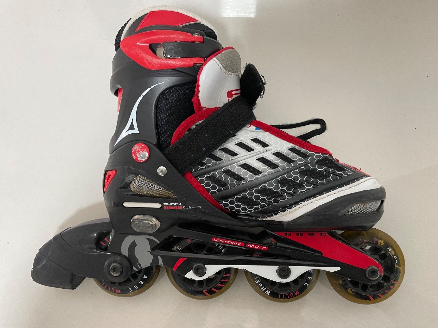 Pattini in linea & Pattini a rotelle: Roller Powerzone taille 34 à 37 – Usato da St-Légier-Chiésaz venduto da EvaVDRiviera 4