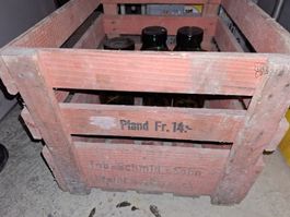 Alte Holzkiste "Tob. Schmid Söhne"