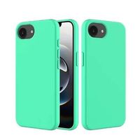iPhone 16e Silikon Case Hülle - Türkis