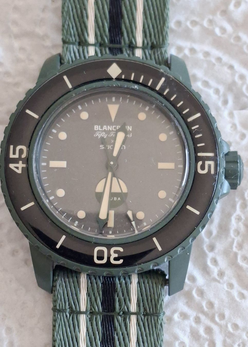 Swatch Montres: Swatch x Blancpin green abyss – D'occasion à Lausanne par nieriker 2