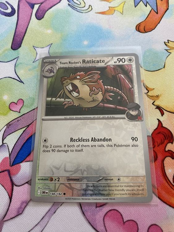 Pokemon Team Rocket‘s Raticate 148/182 DRI (Gebraucht) in Grindelwald ...