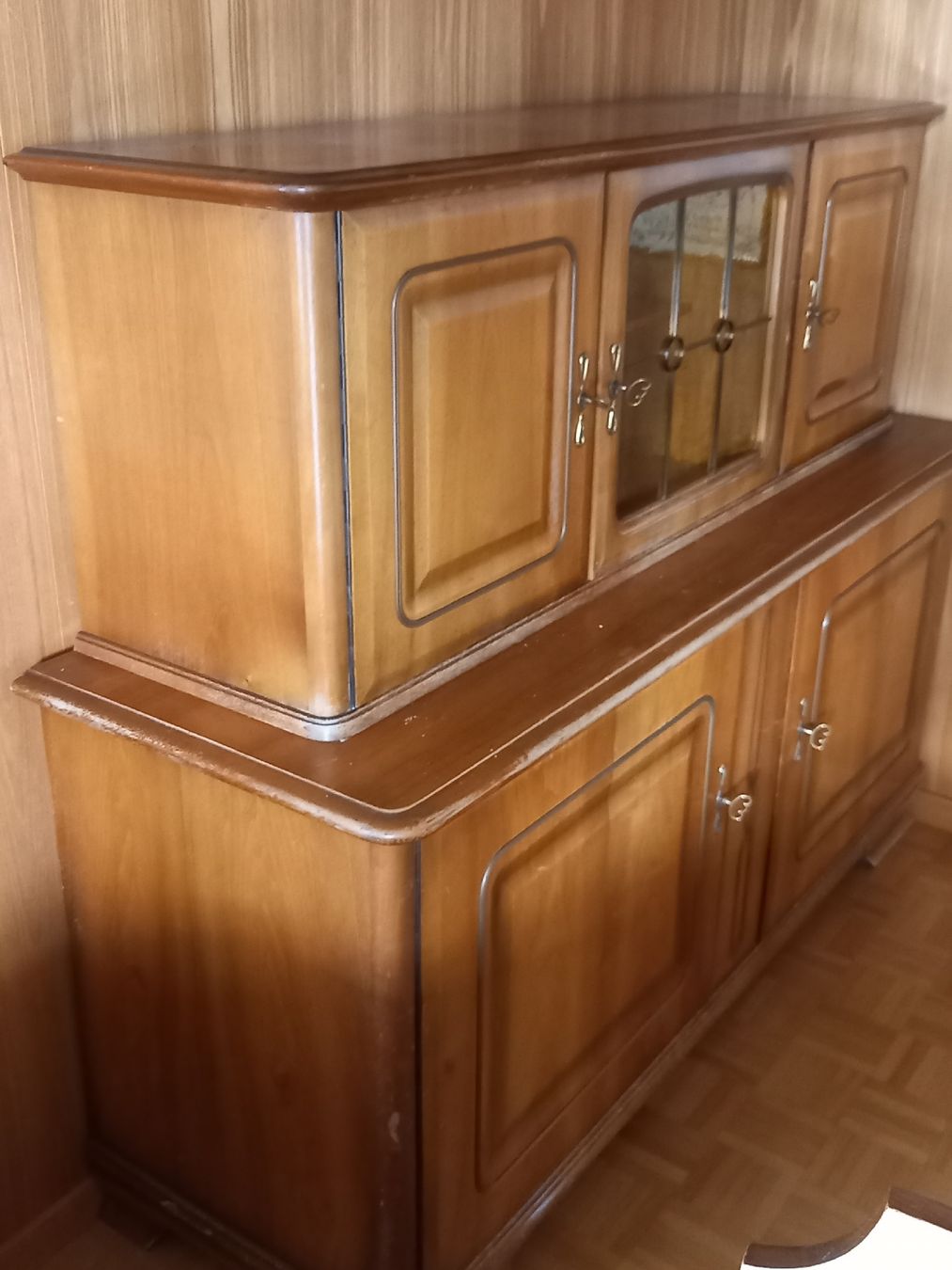 Credenze: Buffet  mit Vitrine  – Usato da Schenkon venduto da adano 1