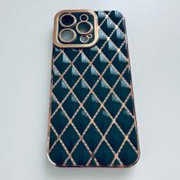Luxus Schutzhülle Cover Case in Grün für iPhone 15 Pro Max
