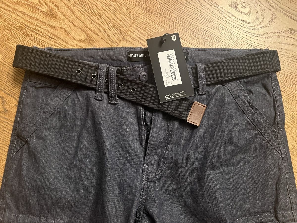 Pantalons: Indicode Herren Cargohose Anthrazit Grösse M (2025) – Neuf avec emballage d'origine à Hünenberg par Paddels 1