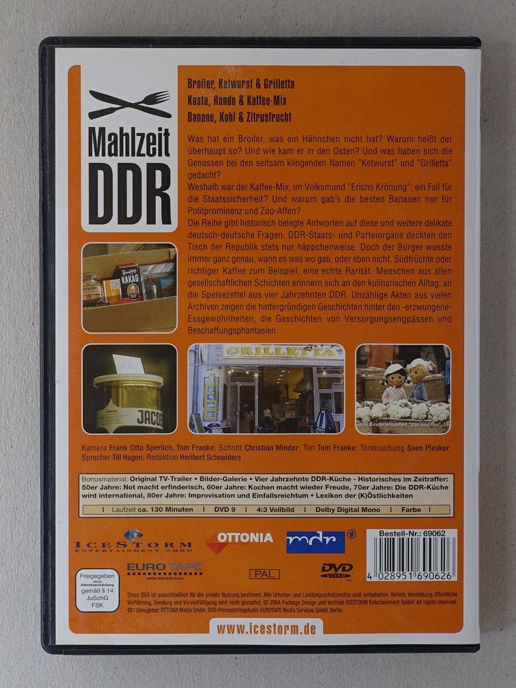 Tutti i DVDs: Mahlzeit DDR – Usato da Sessa venduto da fraenklishop 1