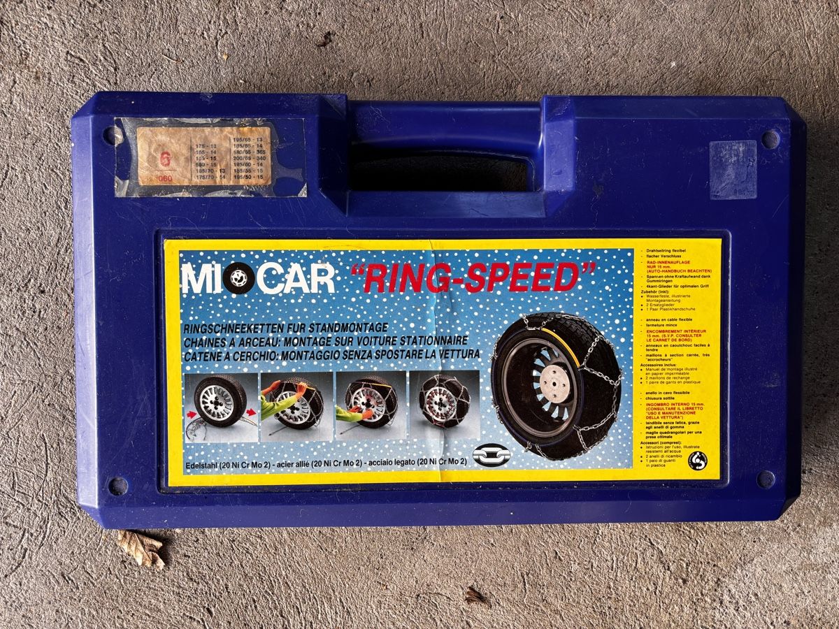 Catene da neve: Miocar Ring-Speed Snow Chains - used – Usato da Biel-Benken BL venduto da ste_86wx