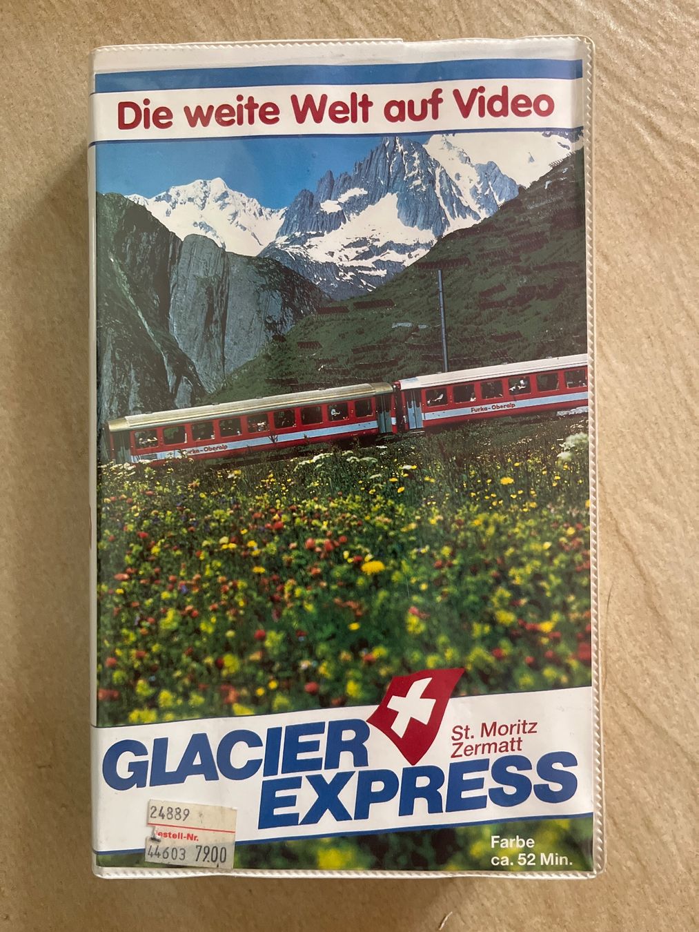 Tutti i VHS: Sammlung VHS SBB CFF FFS - Glacier Express St-Moritz Zermatt – Usato da Vernayaz venduto da Darkfrost
