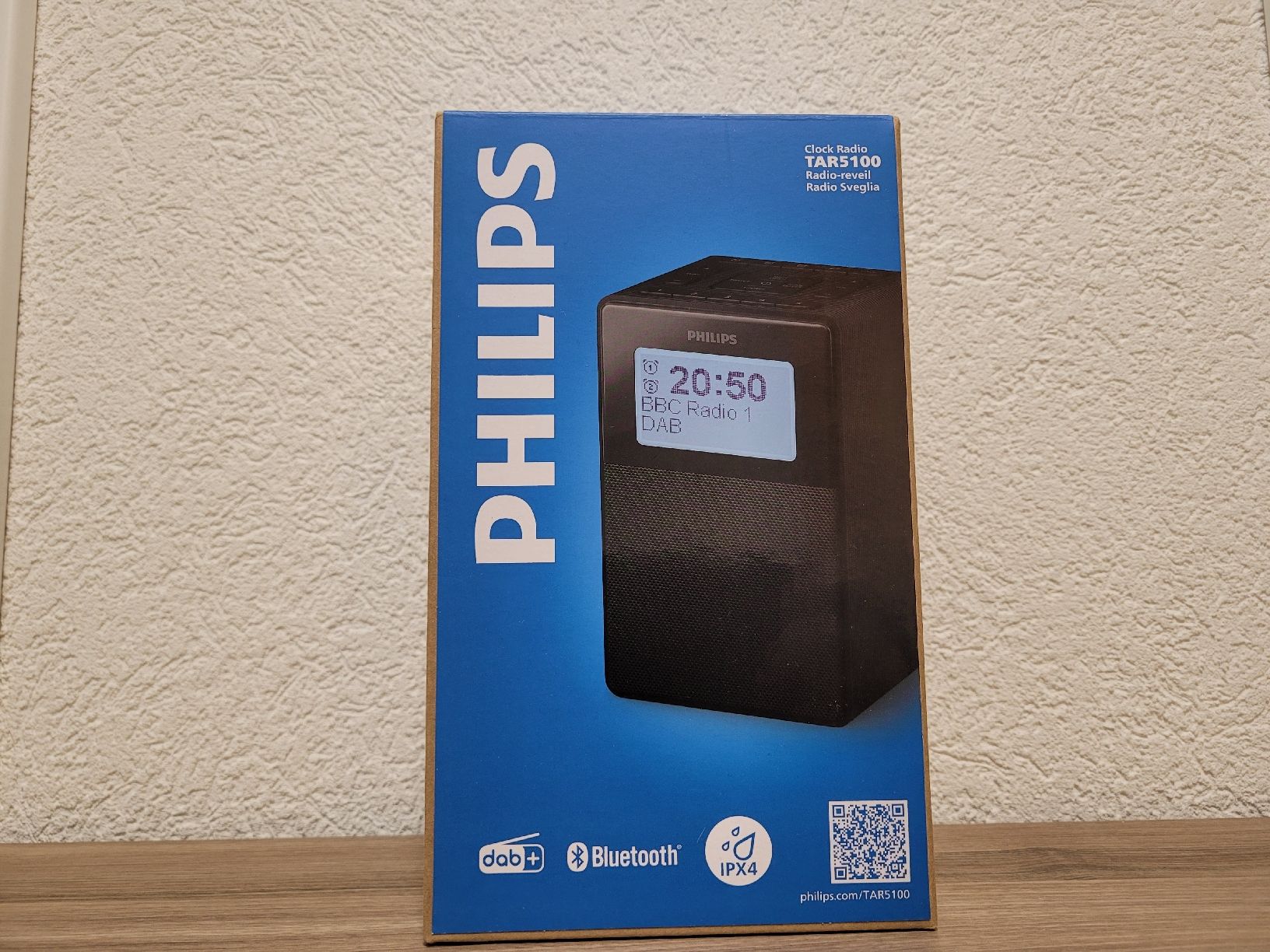 Philips Sveglie: Radio réveil Philips TAR5100/10, DAB+, Bluetooth - Neuf! – Nuovo e nell'imballaggio originale da Yverdon-les-Bains venduto da lalolo64