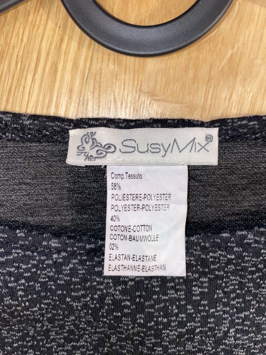 Kleider: Susy Mix Kleid, Grau-Schwarz, Grösse S – Neu (gemäss Beschreibung) aus Rorschacherberg von drdupor 3