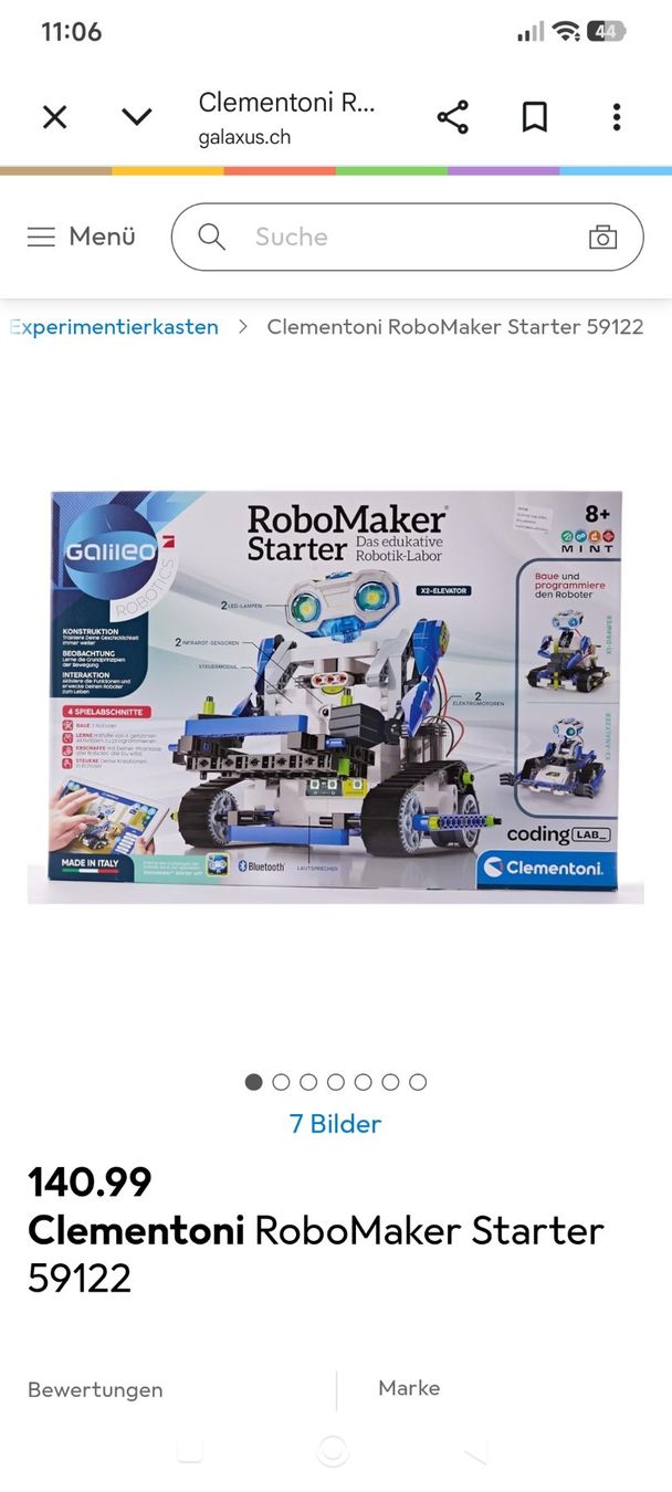 Jeux de construction: Robo Maker Starter – Neuf avec emballage d'origine à Gränichen par Fabienne0114 3