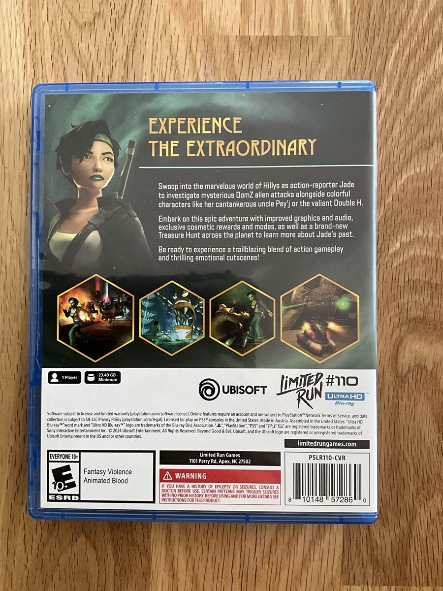 Jeux: LIMIT RUN PS5 Spiel Beyond Good & Evil 20th Anniversary – D'occasion à Luzern par Eureedudeheit 1
