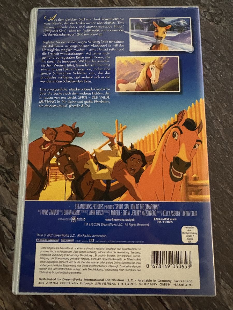 Tutti i VHS: VHS spirit TOP – Nuovo (secondo la descrizione) da Herzogenbuchsee venduto da warrior77 1