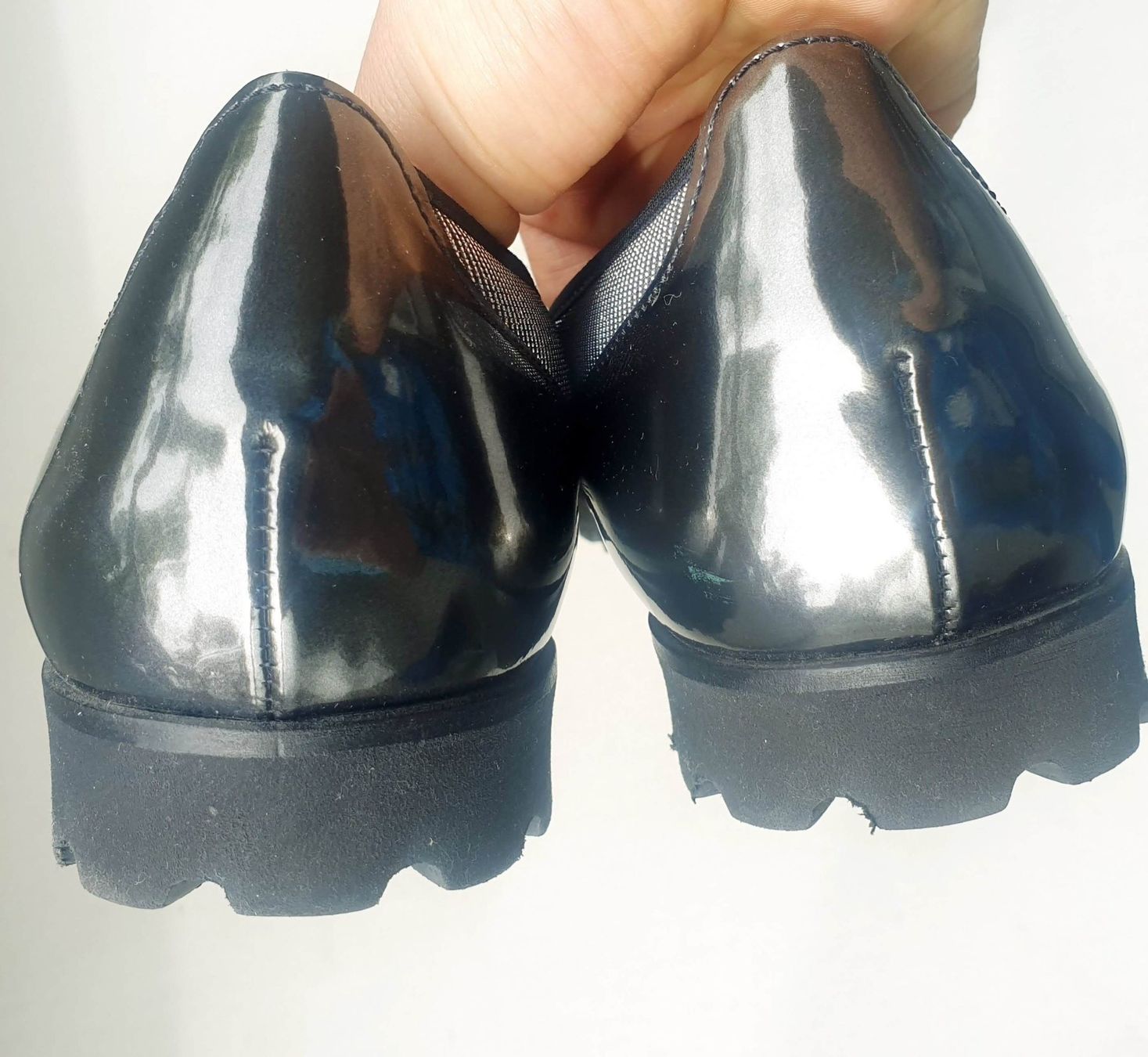Gabor Scarpe da donna: GABOR BALLERINAS 6 39 LACKLEDER GLITZER LEDER SCHUHE BASIC – Nuovo (secondo la descrizione) da Elsau venduto da the-colorful-side 3