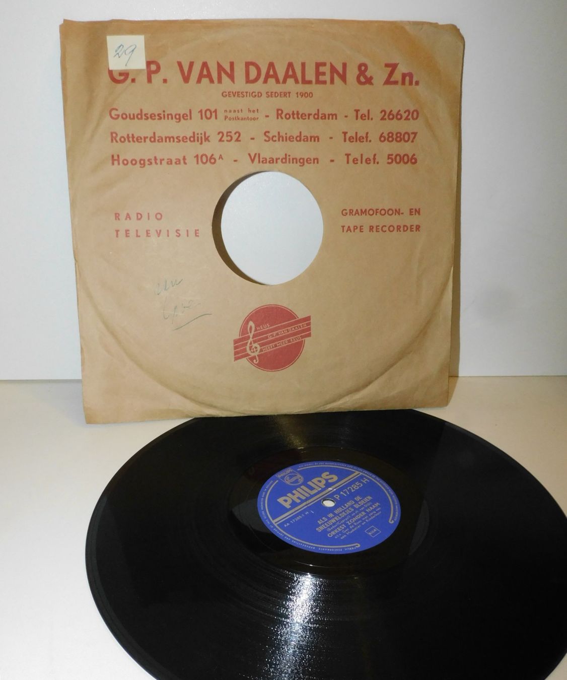 Dischi in vinile: Grammo LP Schellack - Wanneer de Klokken Luiden – Usato da Sursee venduto da 76