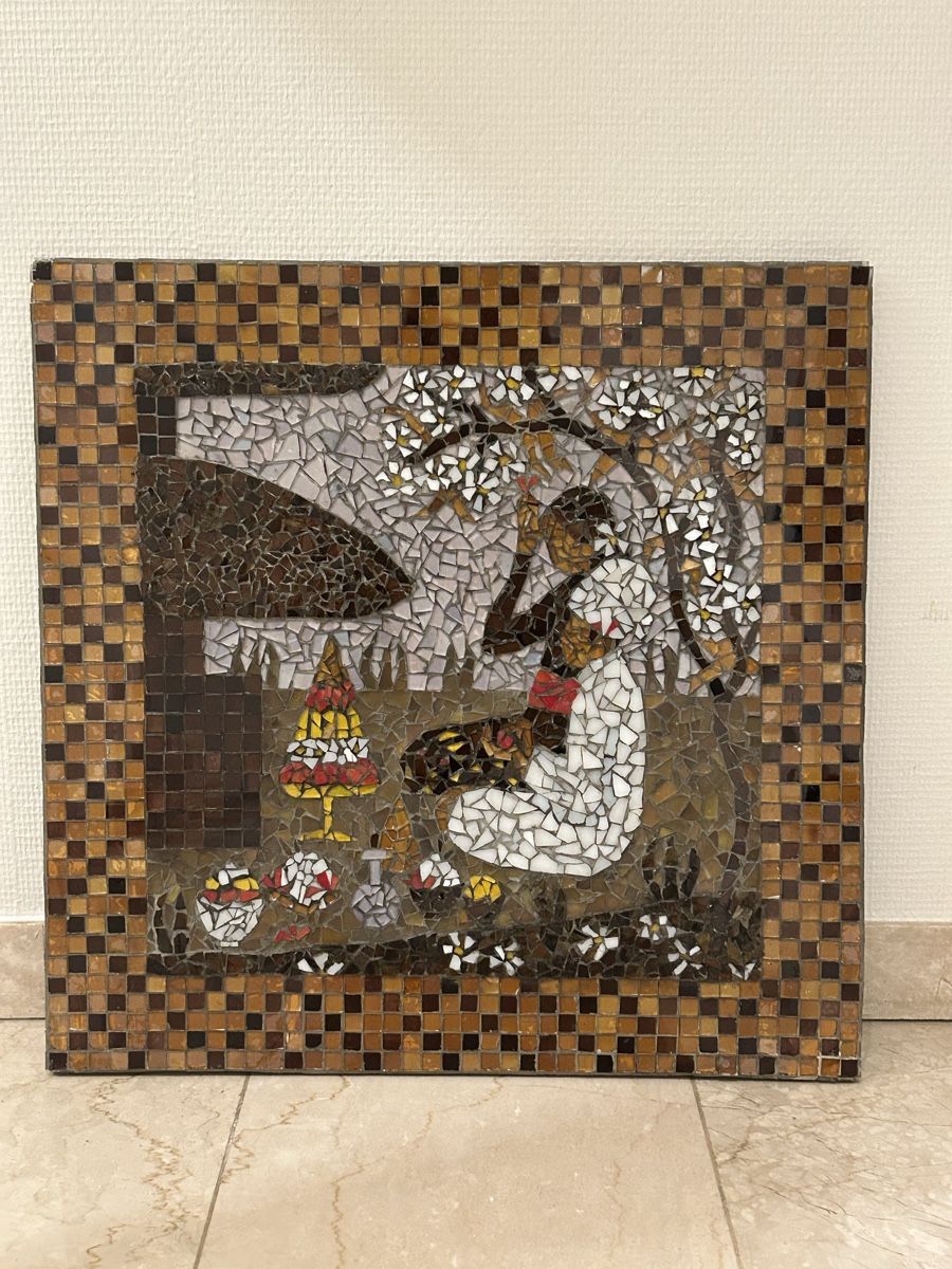 Poster & Bilder: Bali Mosaik Bild 46 x46 cm – Gebraucht aus Gunten von starfish3 9