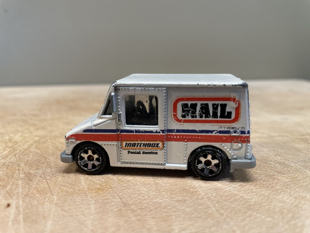 Hot Wheels Modellini d'auto: Matchbox US Postal Delivery Service Truck – Usato da Frauenfeld venduto da Challenger77 1