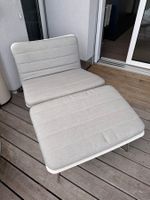 Viteo Outdoors SLIM Lounge Sessel mit Fussauflage, weiss