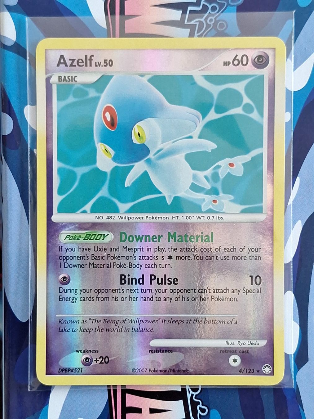 Pokémon Carte collezionabili: Azelf Lv 50 - Mysterious Treasures - Reverse Holo - #4 – Usato da Altstätten SG venduto da GGsGameshop
