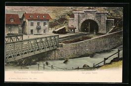 Goeschenen, der grosse Tunnel der Gottha