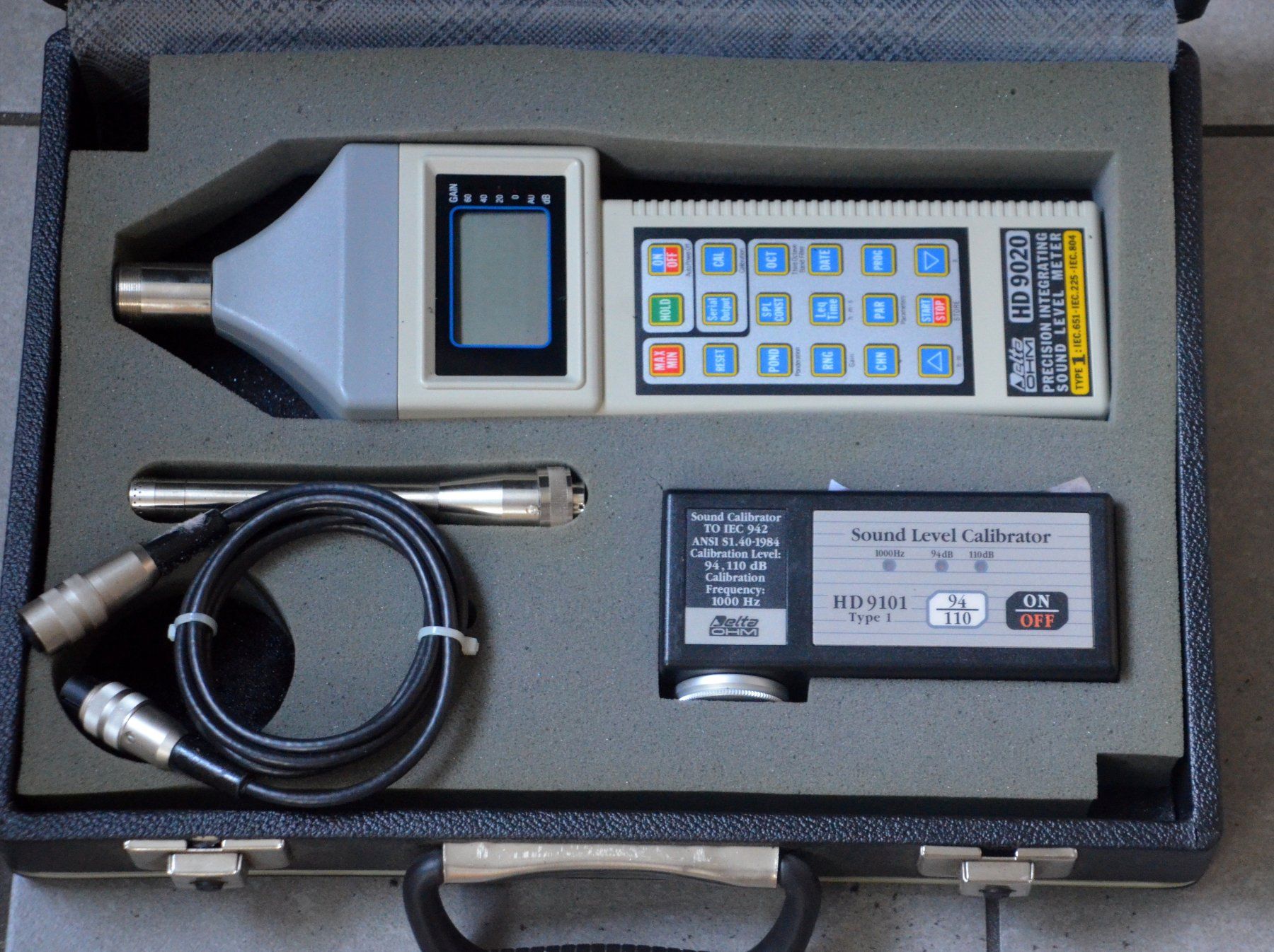 Misurare: Delta OHM HD 9020 Sound Level Meter – Usato da Collonges venduto da arashee 2