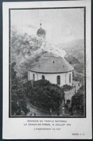 La Chaux-de-Fonds, Incendie du Temple, Kirchen-Brand, 1919