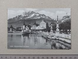 Luzern, Schweizerhofquai, Pilatus, 1941