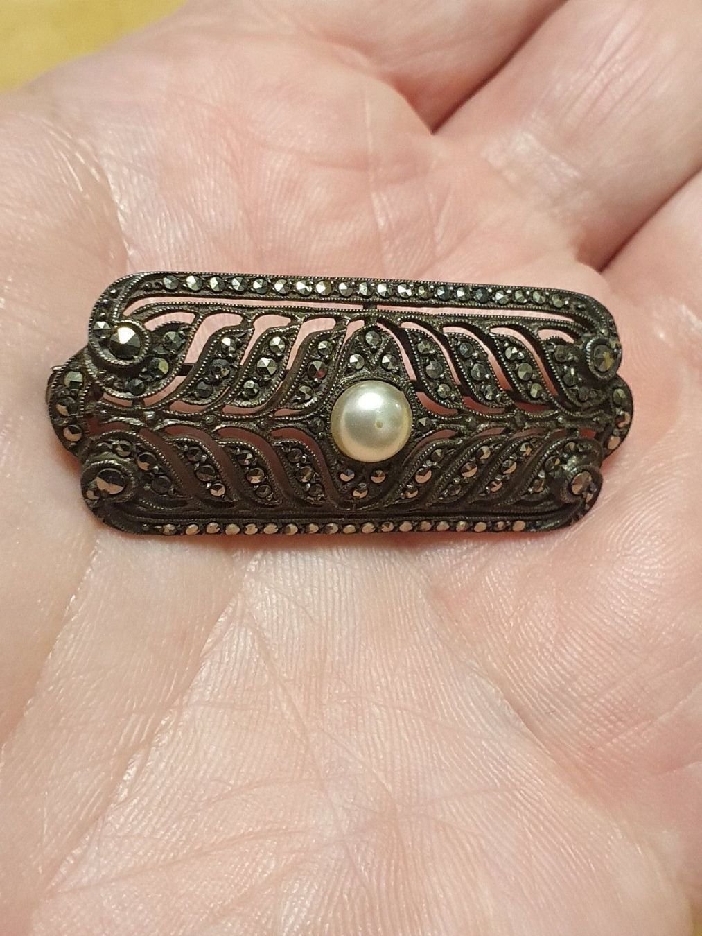 Spille & Fermagli: Jugendstil Traum-Brosche mit unzähligen – Usato da Wohlen AG venduto da palmsprings 9