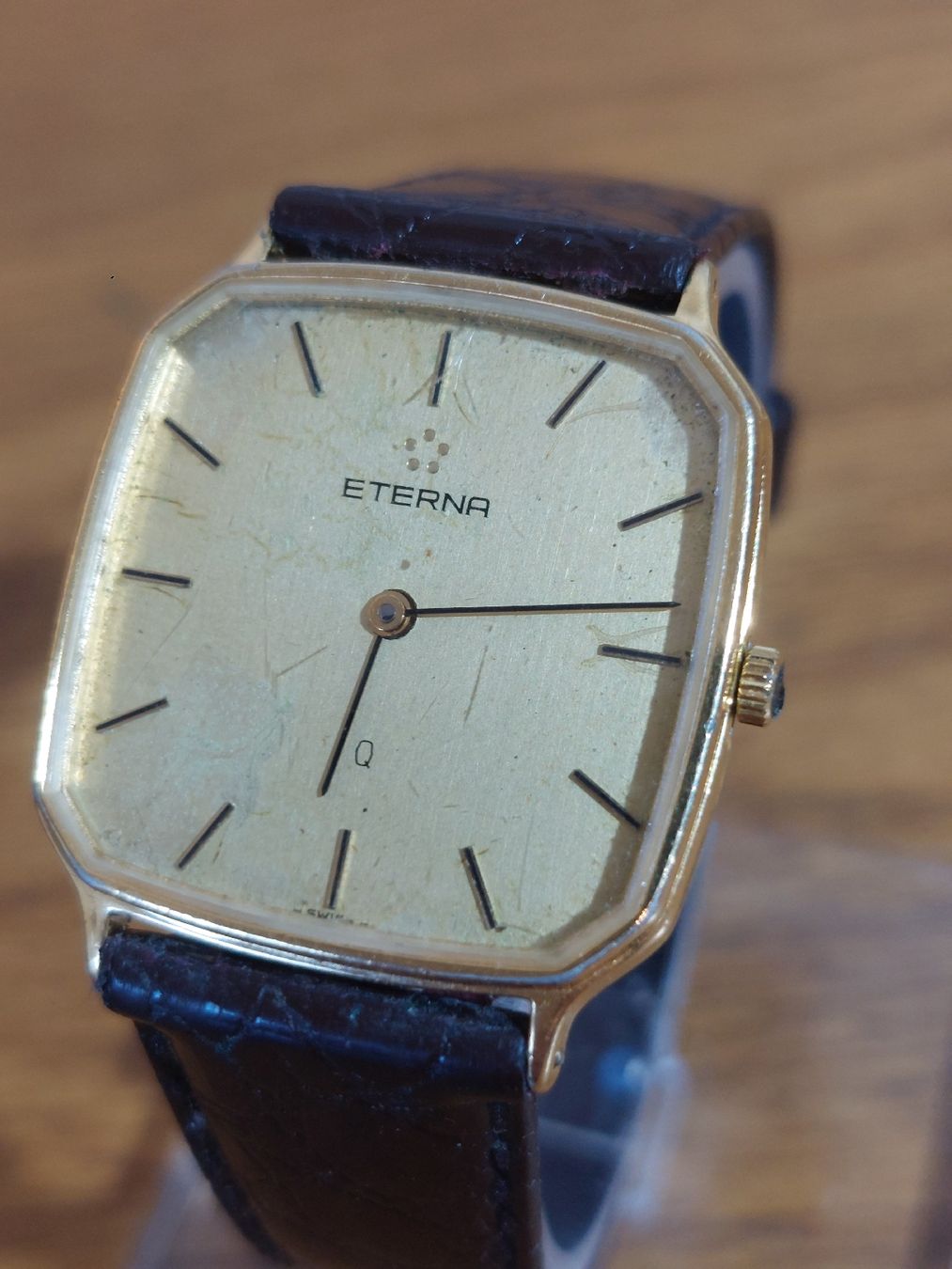Eterna Uhren: Vintage Eterna Uhr Gold Plated – Gebraucht aus Flamatt von