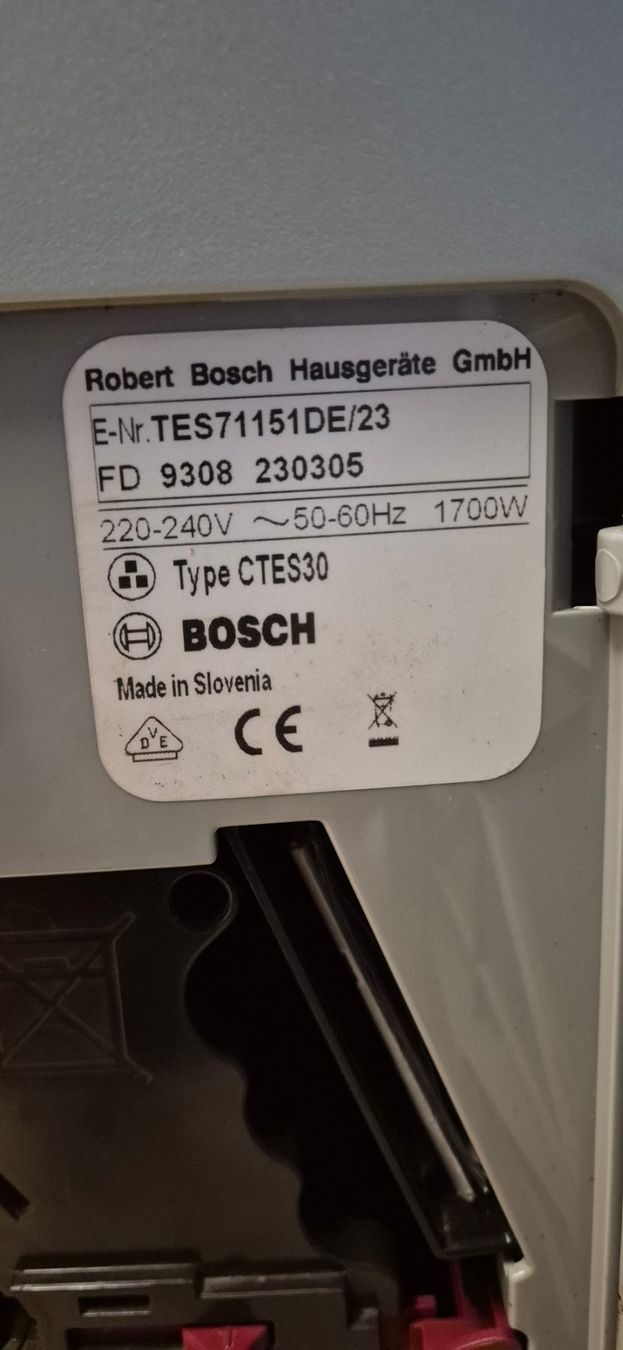 Bosch Macchine per caffè & Macchine per espresso: Bosch Kaffeevollautomat – Usato da Stein am Rhein venduto da Abby2009 8