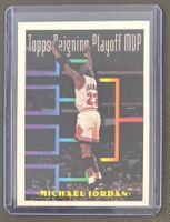 NBA Michael Jordan 1993-94 Topps Reigning Playoff MVP Card