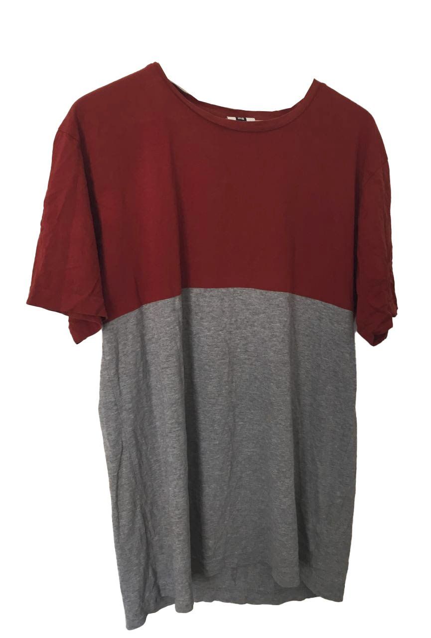 T-shirt: Shirt Red and Grey – Usato da Zürich venduto da deflipper