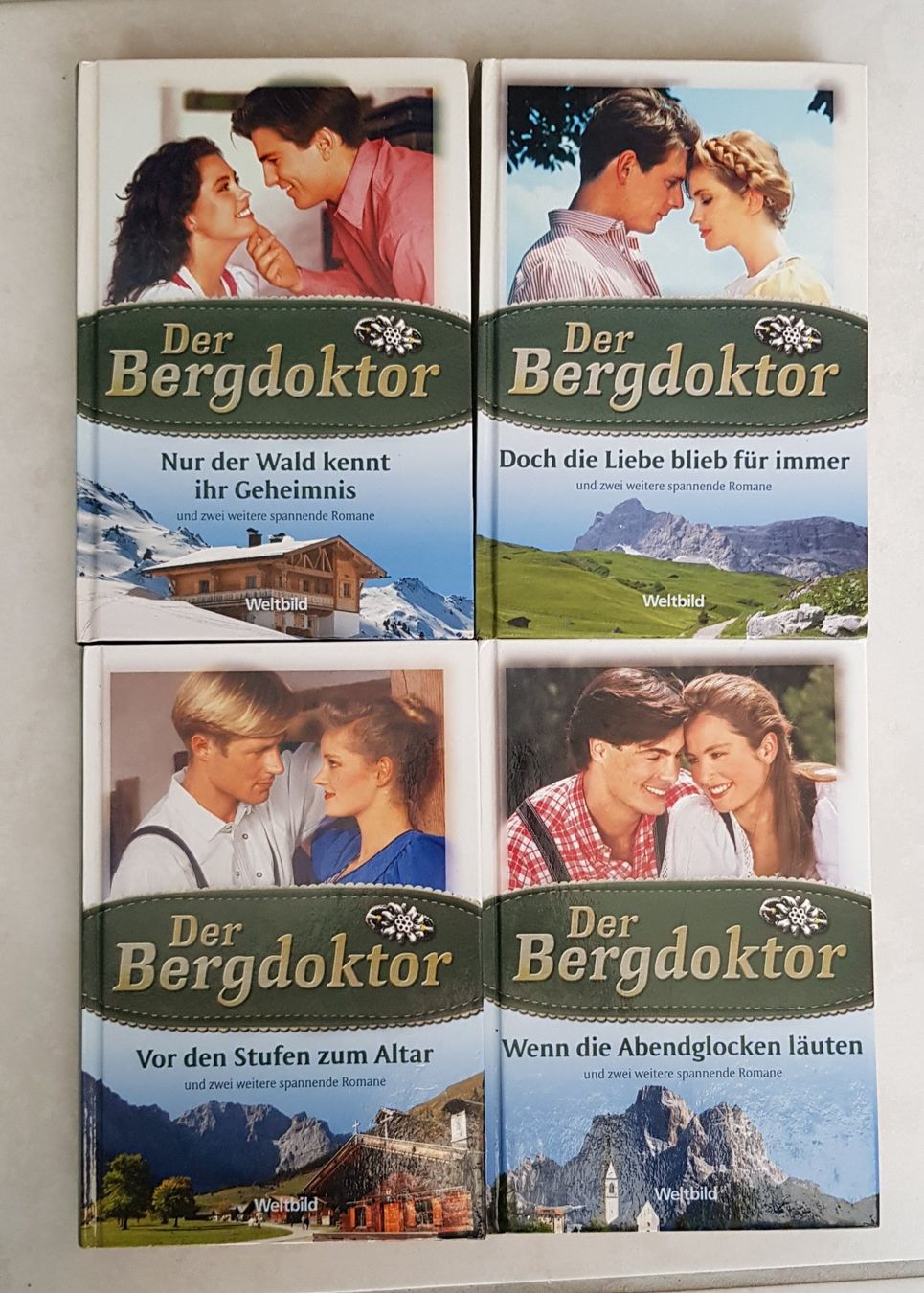 Libri: Der Bergdoktor von Andreas Kufsteiner, 4 Bücher – Usato da Kappel SO venduto da SebsPlants