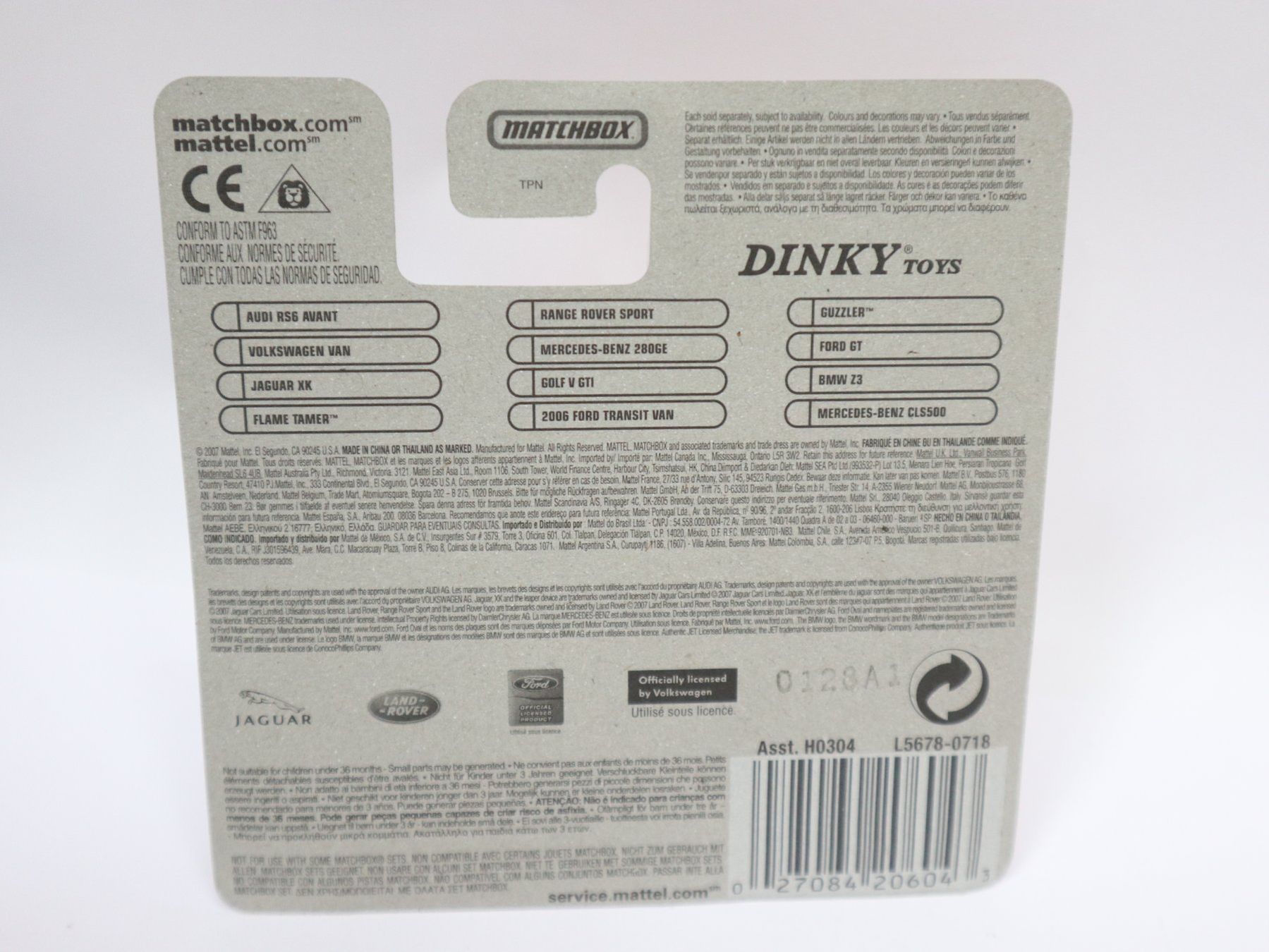 Matchbox Modellini d'auto: Matchbox VW Golf V GTI – Nuovo e nell'imballaggio originale da Eschenbach SG venduto da Astalavista 2