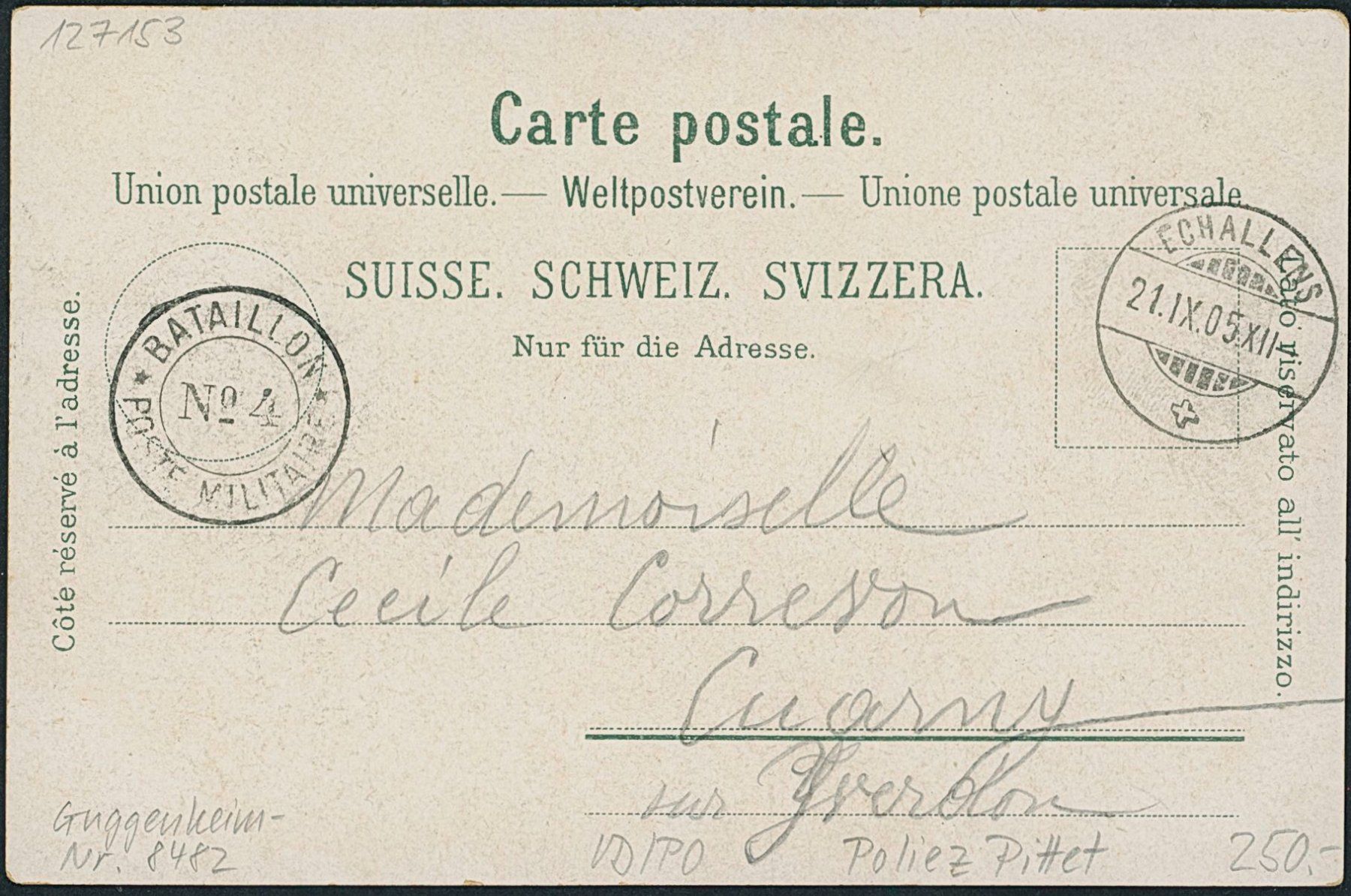 Cartoline postali: VD Poliez Pittet - Litho – Usato da Schindellegi venduto da Jonathan77 1