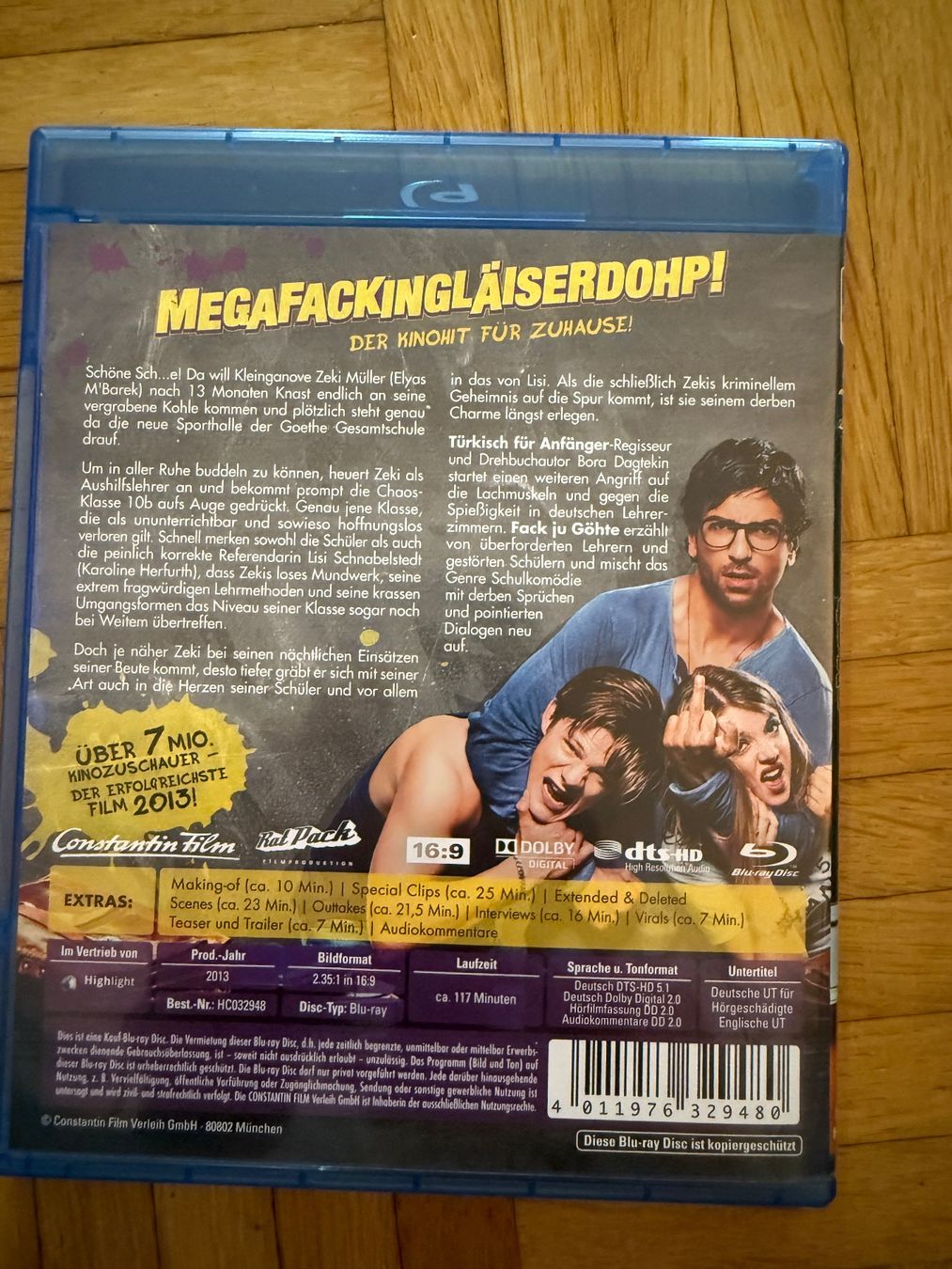 Tutti i DVDs: Fack Ju Göhte – Usato da Brunnen venduto da pel_vk7g 1