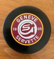 Eishockey Puck Geneve-Servette Genf Burger King