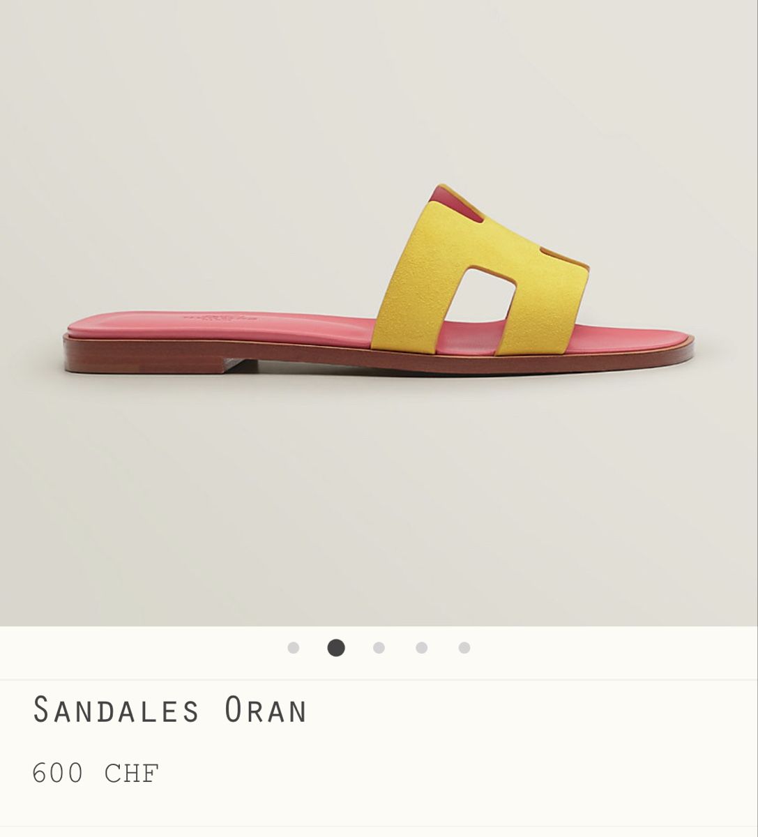 Hermès Scarpe da donna: Sandales Hermès Oran taille 38 – Usato da Lausanne venduto da Meganelausanne 1
