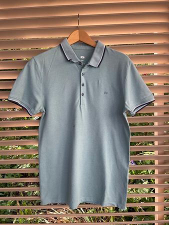 Schulkunstprojekt: Bedrucktes Vintage Männer Polo