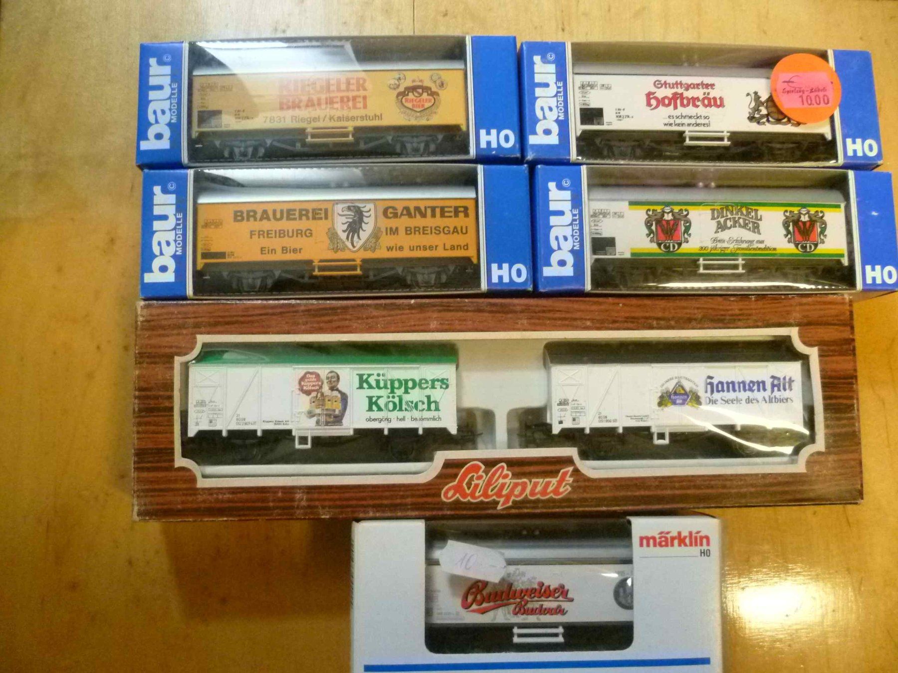 Trains électriques: Güter-Bierwagen D  H0 DC – D'occasion à Rickenbach BL par umro11