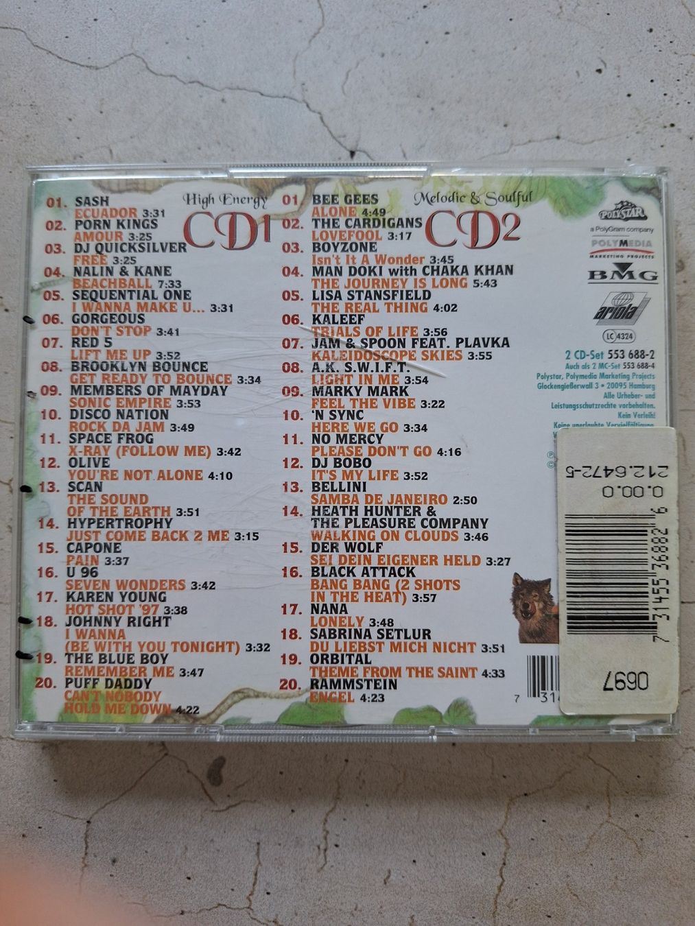CD: Doppel-CD Just the Best Vol. 12 – Usato da Schaffhausen venduto da Mipakr 3